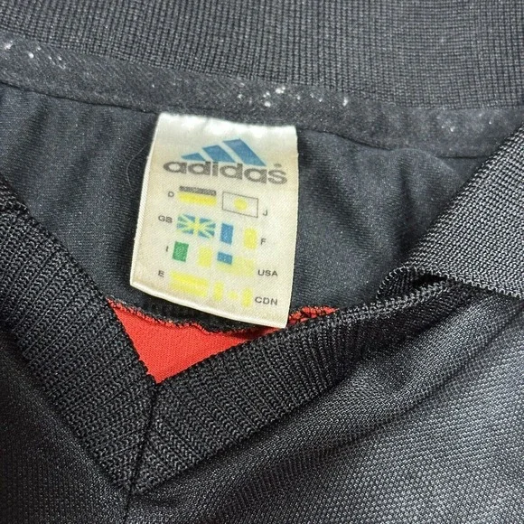 Vintage Mens‎ adidas AC Milan Home football shirt Soccer Jersey 2000 Size XL